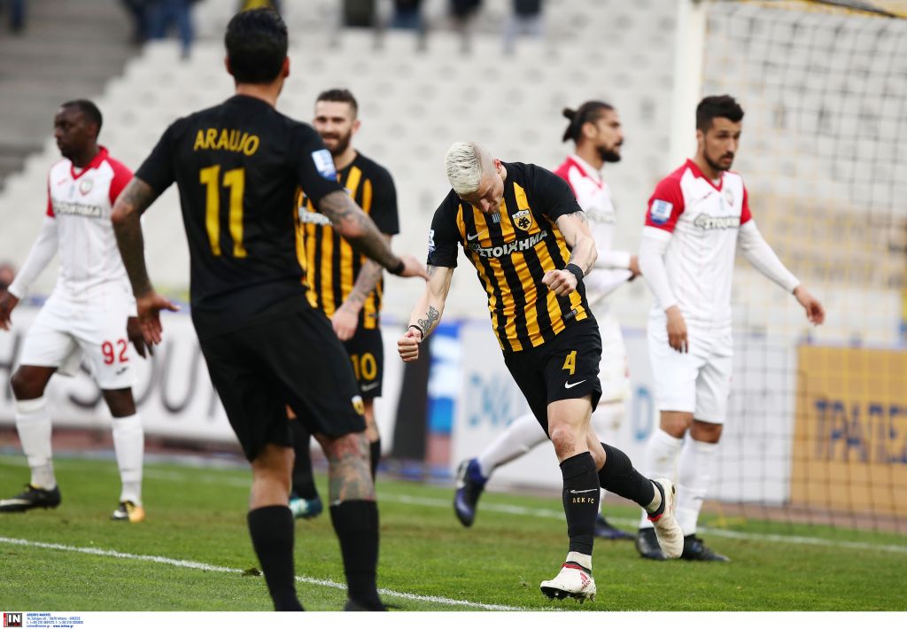 Επιβλητική εμφάνιση της ΑΕΚ, 4-0 την Ξάνθη