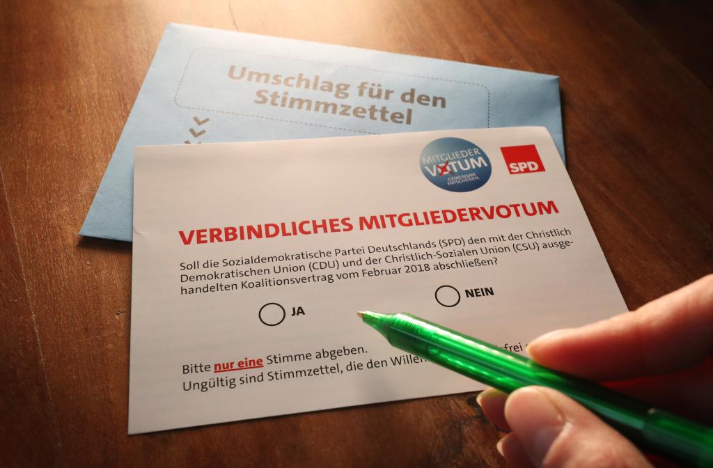 SPD: Κι αν τα μέλη πουν όχι για σχηματισμό κυβέρνησης;