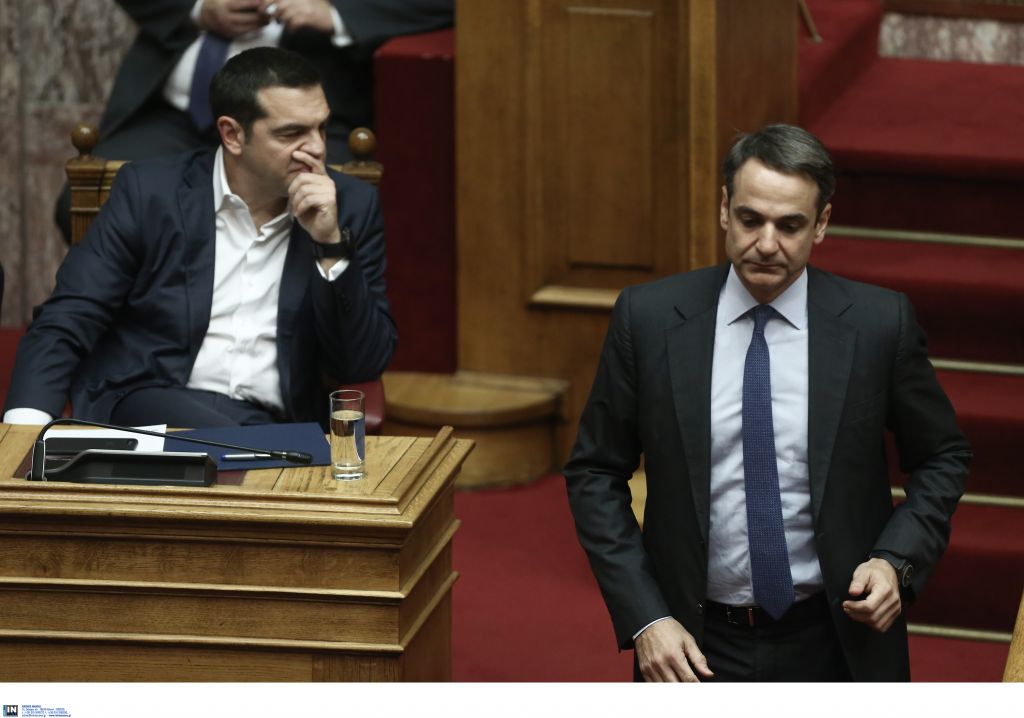 Μητσοτάκης: Δεν θα επιτρέψω στον κ. Τσίπρα να βουλιάξει τη χώρα