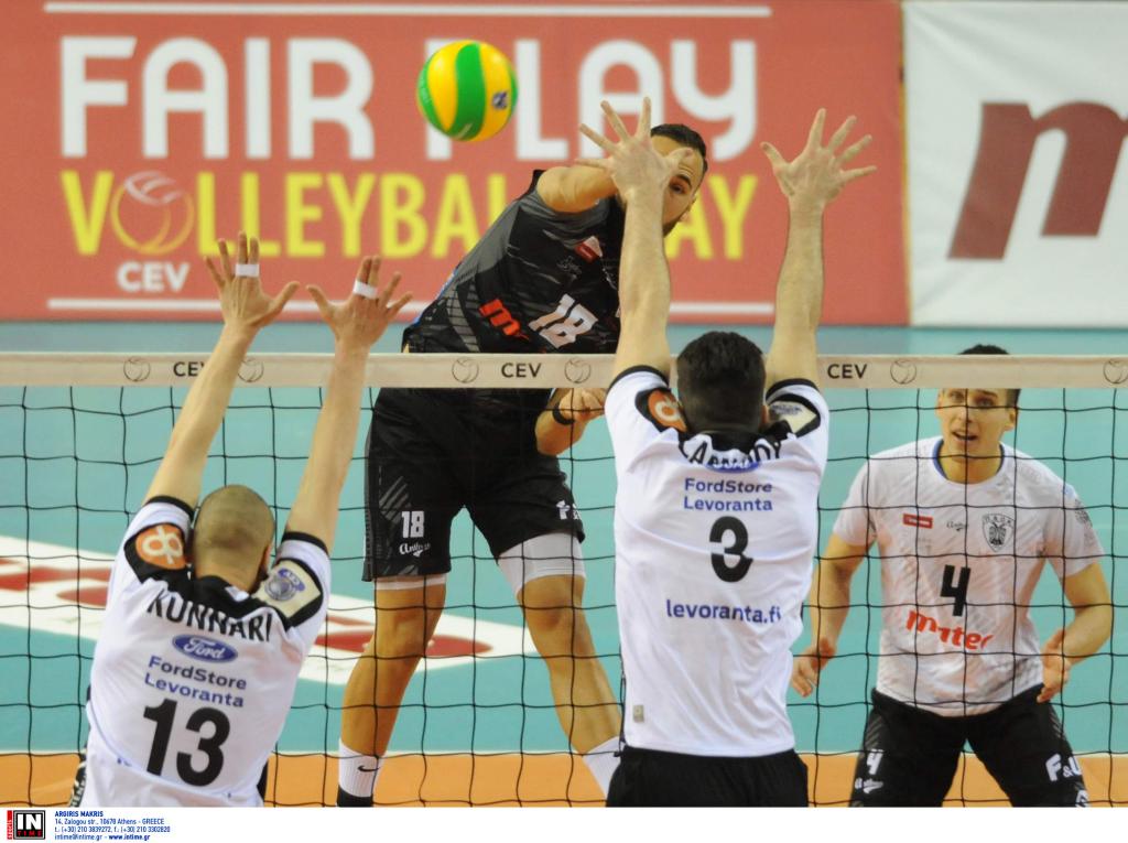 Τσάμπιονς Λιγκ βόλεϊ: Νίκη του ΠΑΟΚ επί της Σασταμάλα