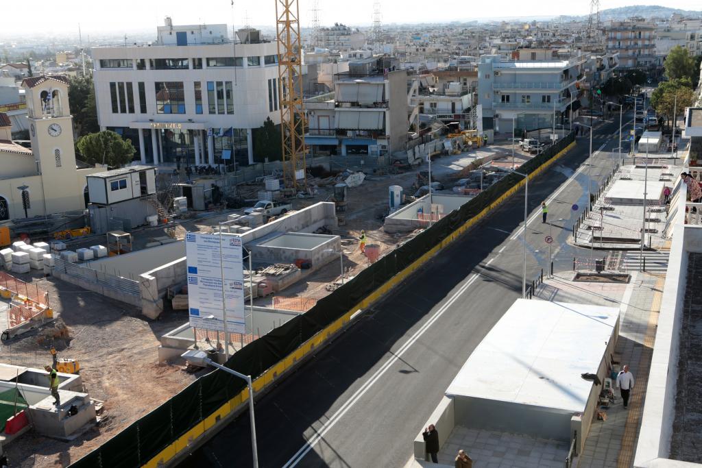 Στο 68% η επέκταση του μετρό προς τον Πειραιά