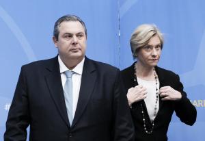 Στις Βρυξέλλες ο Καμμένος για το συμβούλιο υπουργών Αμυνας του ΝΑΤΟ