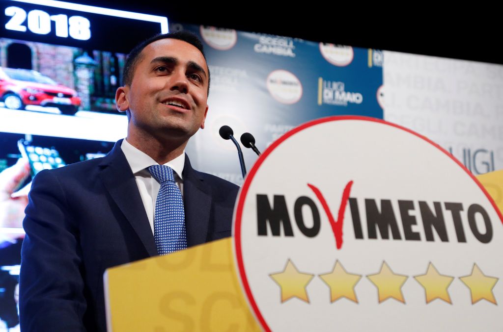 Την προεδρία της ιταλικής Βουλής ζητούν τα «Πέντε Αστέρια»