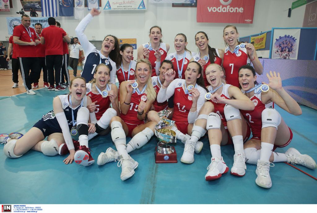 Βόλεϊ γυναικών: Κυπελλούχος ο Ολυμπιακός για όγδοη συνεχόμενη χρονιά