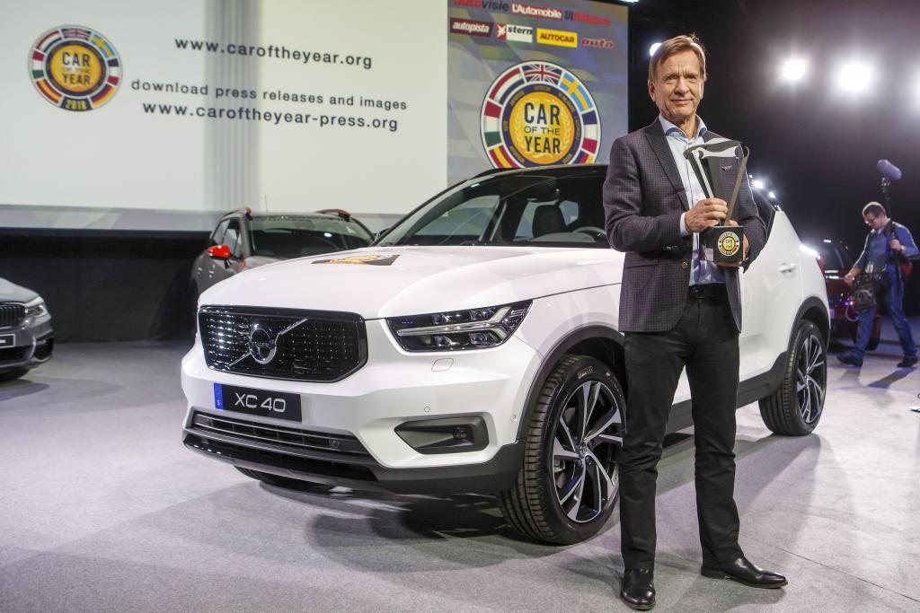 Volvo XC40: Ευρωπαϊκό Αυτοκίνητο της Χρονιάς 2018