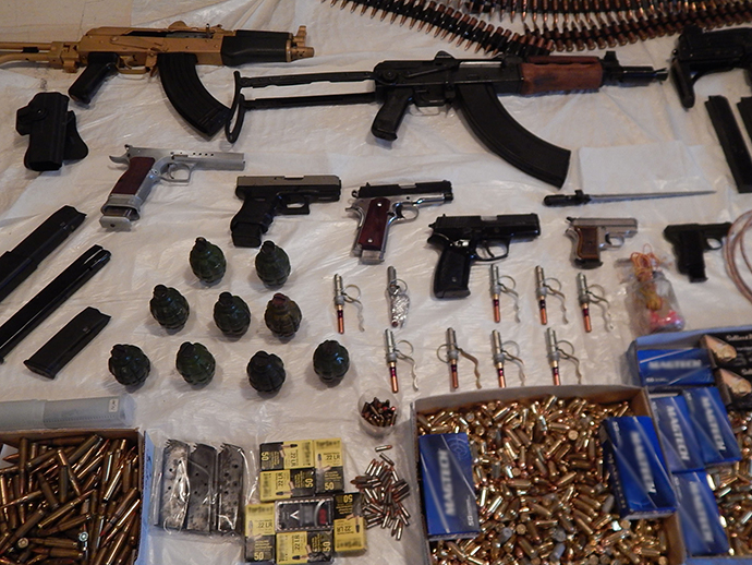 Είχε κρύψει στο χωράφι του ένα μικρό οπλοστάσιο