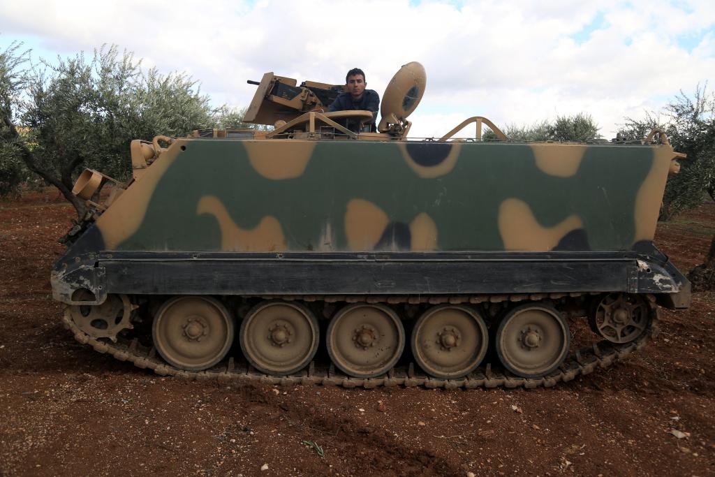 Σε απόσταση τεσσάρων χιλιομέτρων από την Αφρίν ο τουρκικός στρατός