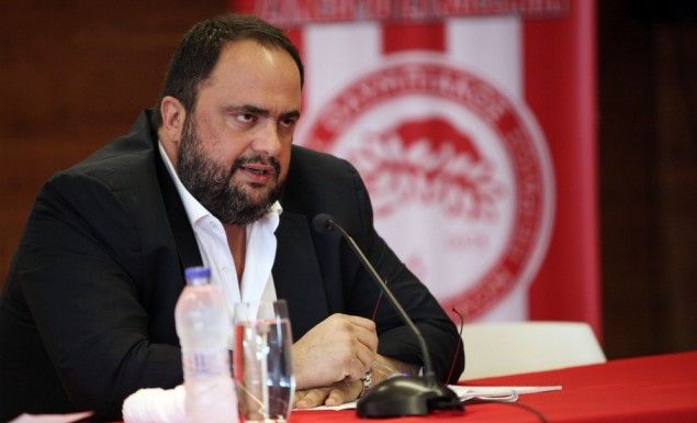 Βαγγέλης Μαρινάκης: «Σηκώνουμε ακόμα ψηλότερα την ερυθρόλευκη σημαία»