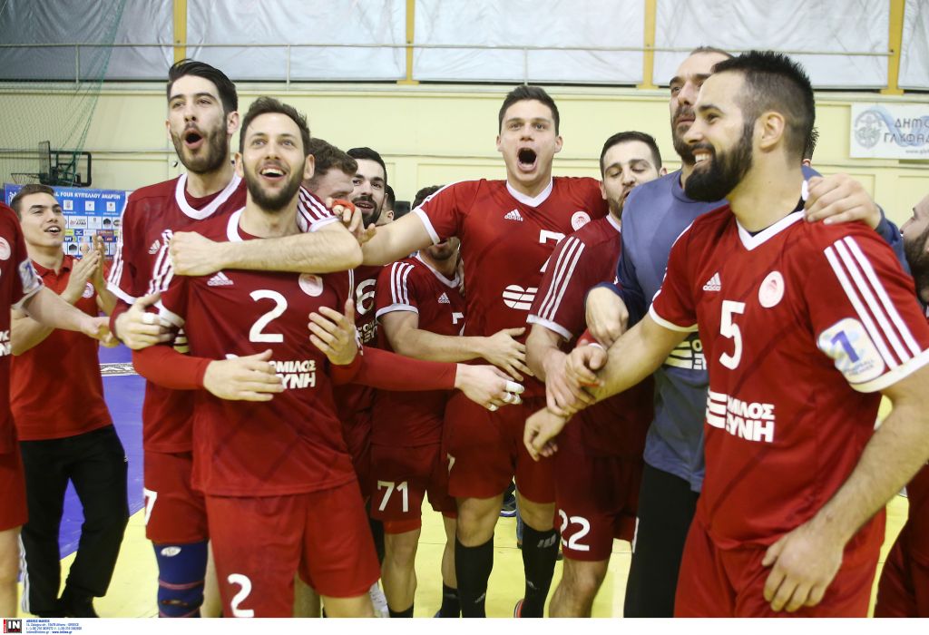 Ο Ολυμπιακός κυπελλούχος Ελλάδος στο χάντμπολ