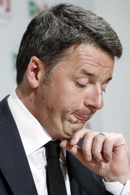 Παραίτηση Ρέντσι με μόλις 23 λέξεις