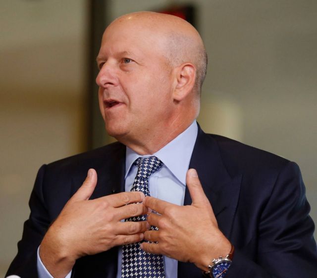 Ξεχώρισε στην κούρσα για την ηγεσία της Goldman Sachs