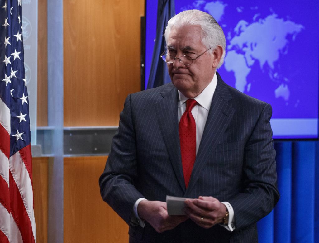 «Ανακούφιση» η απομάκρυνση Τίλερσον για το προσωπικό του ΥΠΕΞ