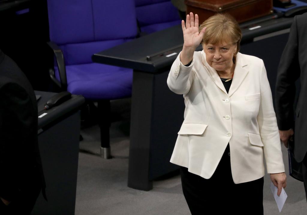 Γερμανία: Με 364 ψήφους επανεξελέγη καγκελάριος η Μέρκελ