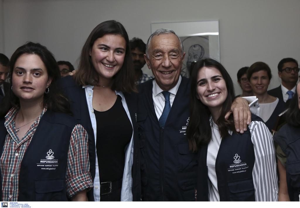 Πρόεδρος Πορτογαλίας: Γενναία η πολιτική της Ελλάδας στο προσφυγικό