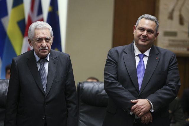 Εμφύλιος στο «Πεντάγωνο» με Κουβέλη κατά Καμμένου