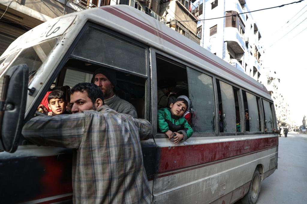 Περισσότεροι από 20.000 άμαχοι έχουν εγκαταλείψει την Γκούτα