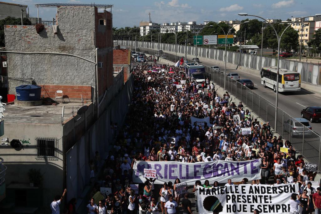 Στους δρόμους οι Βραζιλιάνοι για τη δολοφονία της Μαριέλε Φράνκο
