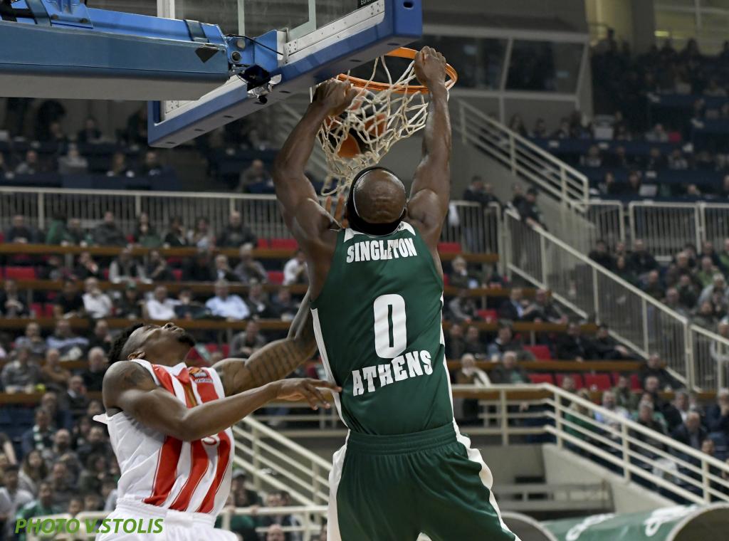 Ευρωλίγκα: Νίκη του Παναθηναϊκού επί του Ερυθρού Αστέρα