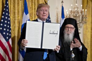 Tweet του Τραμπ για την Ημέρα της Ελληνικής Ανεξαρτησίας