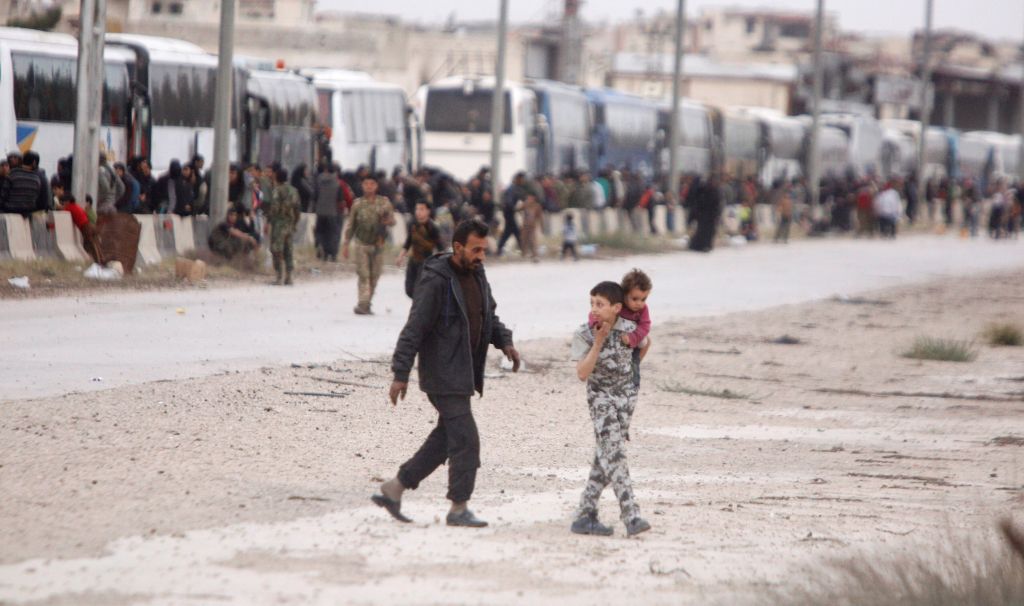 Συρία: Πάνω από 105.000 άμαχοι έχουν εκγαταλείψει την Γκούτα