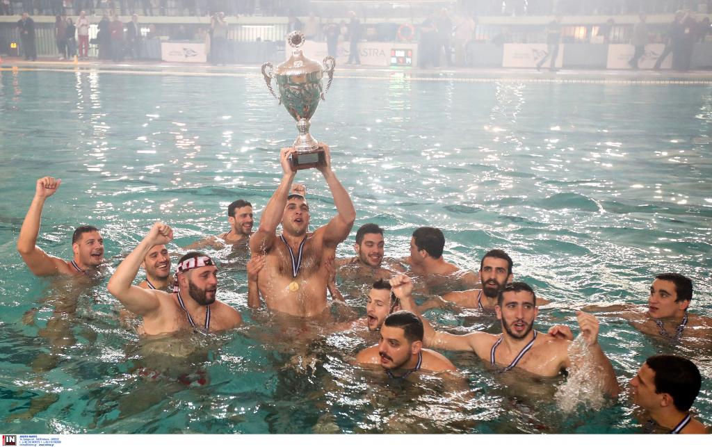 Κύπελλο Πόλο: Σήκωσε το 19ο τρόπαιο ο Ολυμπιακός, 14-8 τη Γλυφάδα