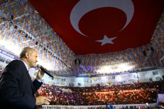 Ερντογάν ο πολεμοχαρής