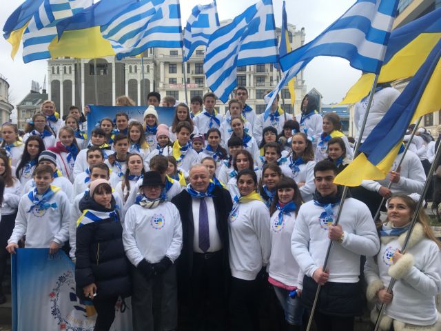 Παρέλασε η «Ελλάδα» της Ουκρανίας