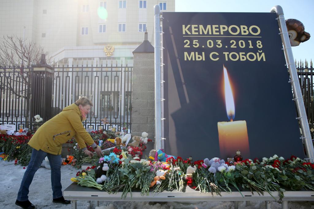 Ρωσία: Συλλήψεις για τη φονική πυρκαγιά στο εμπορικό κέντρο