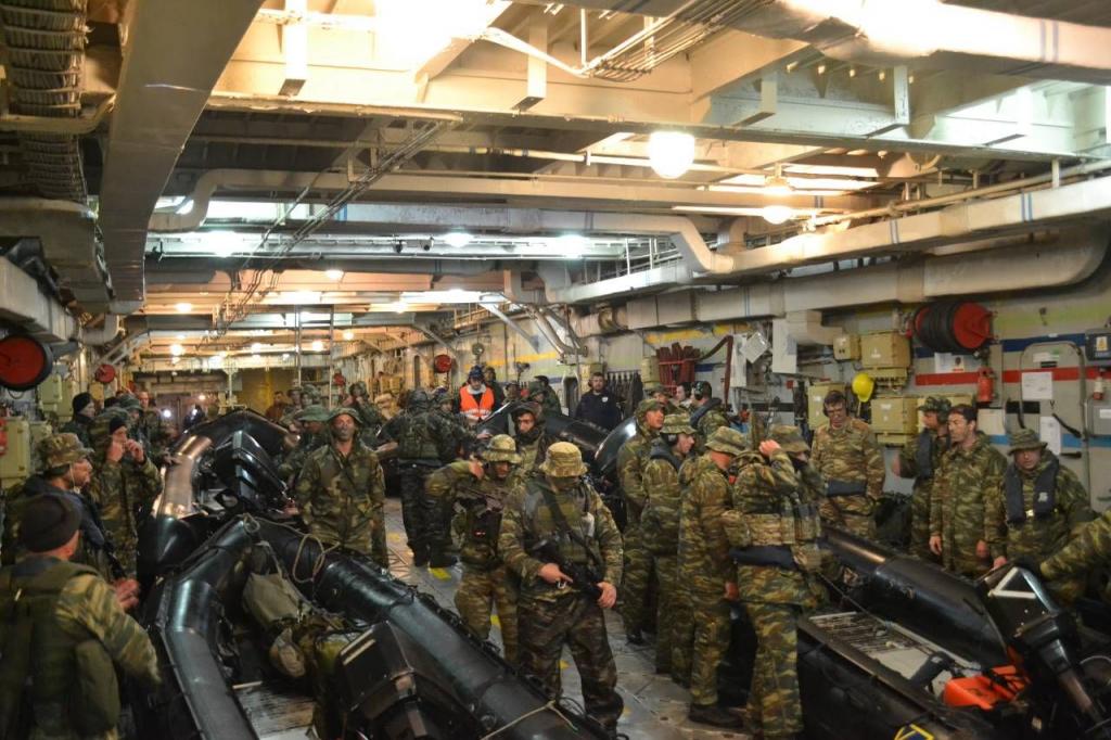 Φωτογραφίες από την άσκηση «Πυρπολητής» στα Δωδεκάνησα