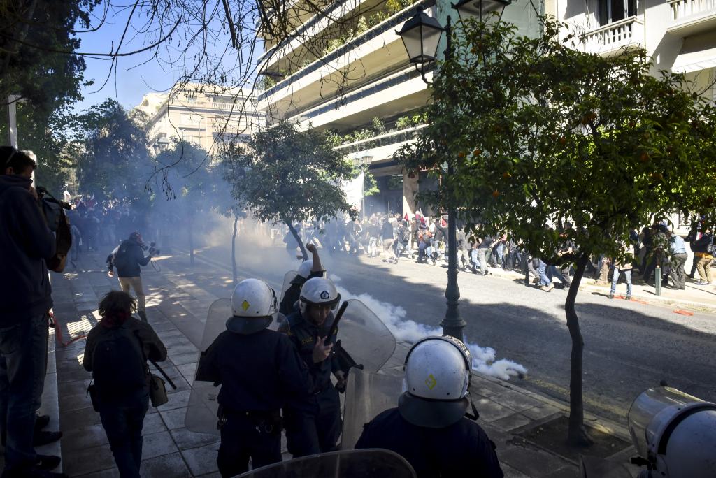 Με επεισόδια ολοκληρώθηκε το συλλαλητήριο