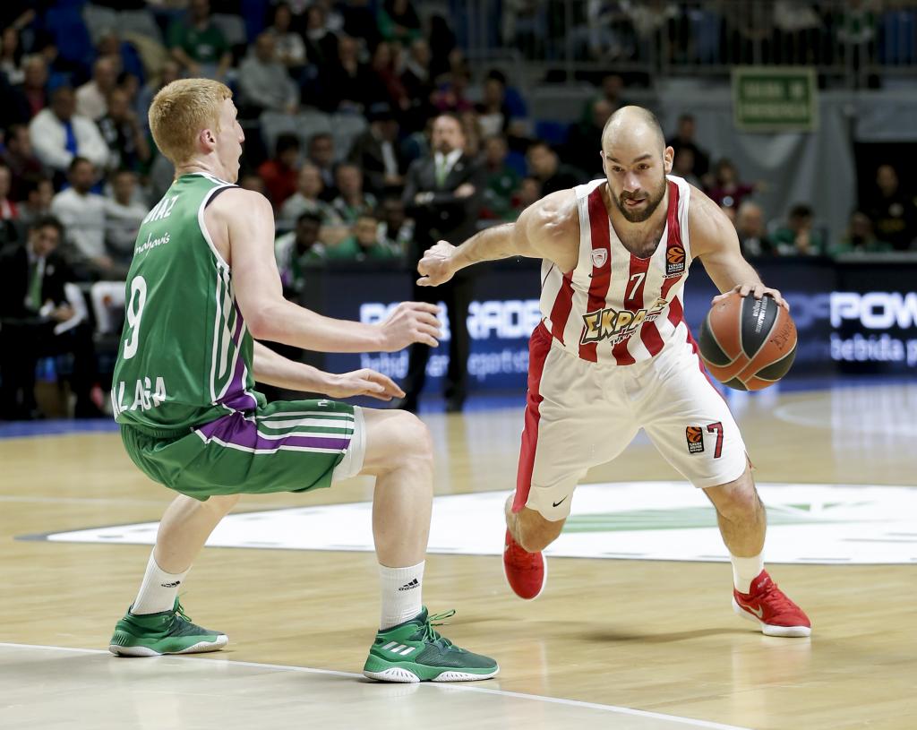 Ευρωλίγκα: Ηττα του Ολυμπιακού στην παράταση από τη Μάλαγα