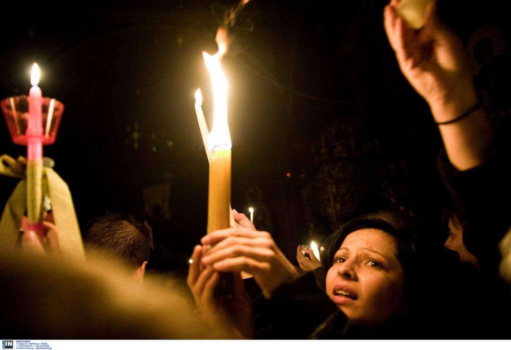 Σε 17 προορισμούς θα μεταφερθεί το Αγιο Φως