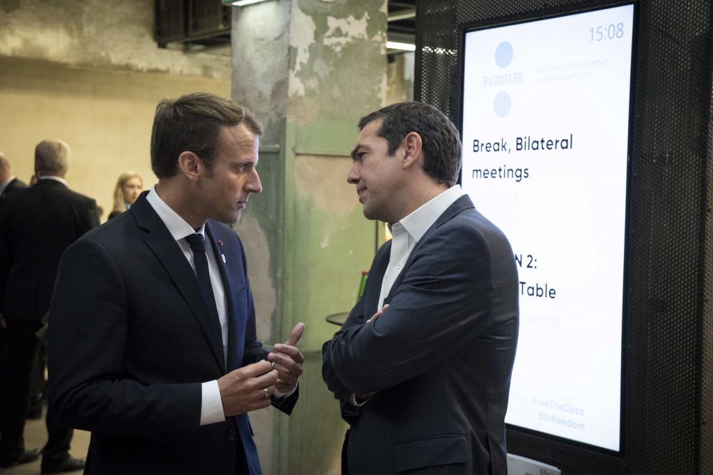 Τσίπρας σε Μακρόν: Δεν θα συμμετάσχουν οι ελληνικές Ενοπλες Δυνάμεις σε επιχείρηση στη Συρία