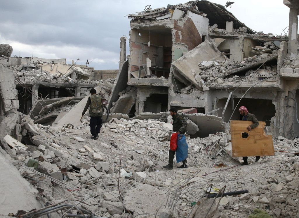 Η Ντούμα στο έλεος νέων βομβαρδισμών
