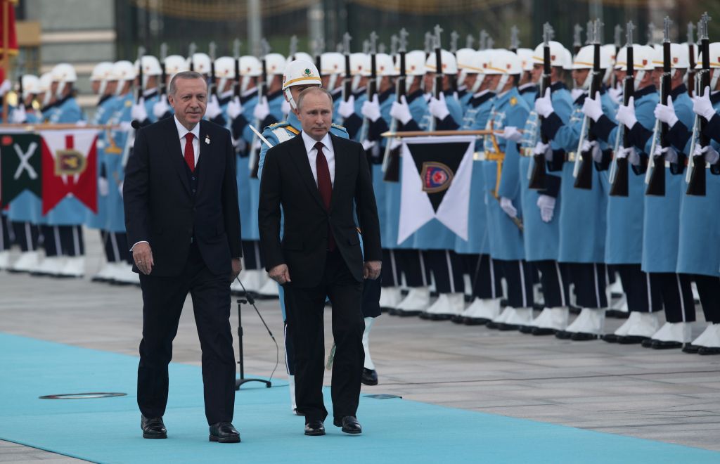 4.000 αστυνομικοί για τη συνάντηση Πούτιν, Ερντογάν, Ροχανί στην Αγκυρα