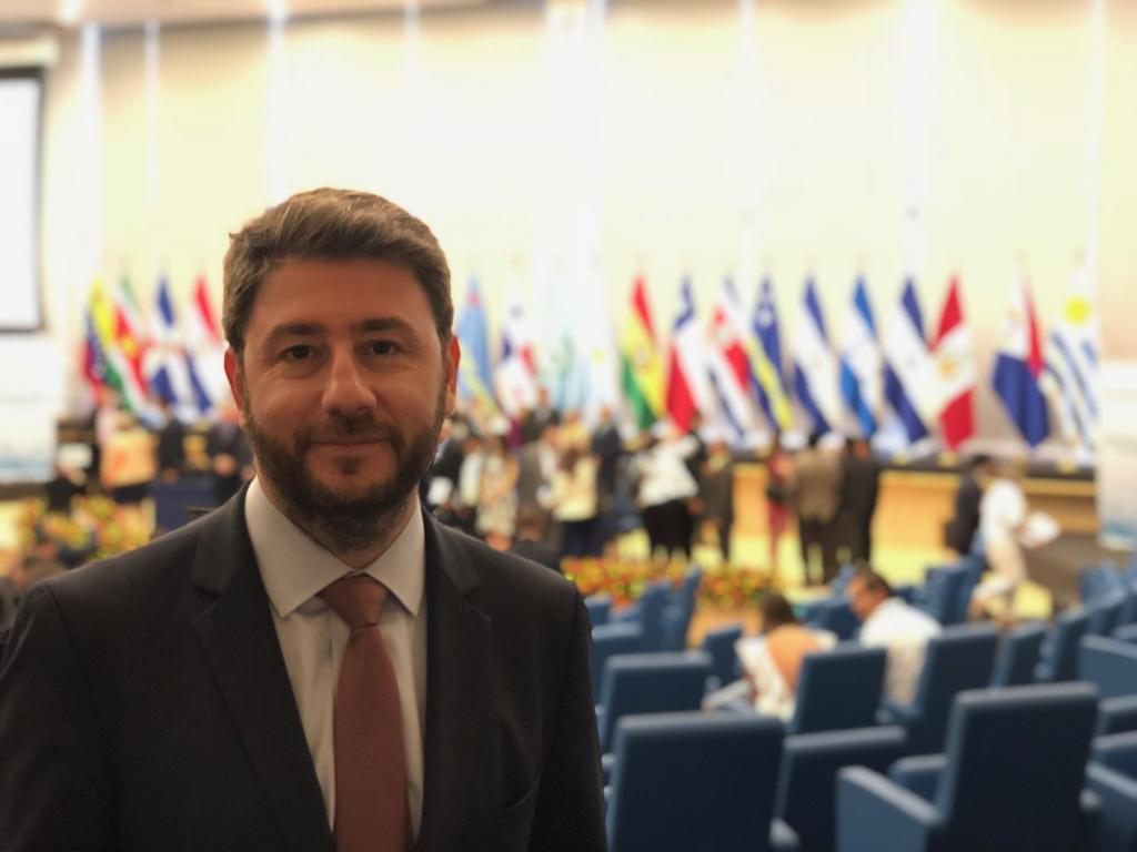Σημαντικές επαφές για τον Ν. Ανδρουλάκη στην ευρω-λατινική συνέλευση