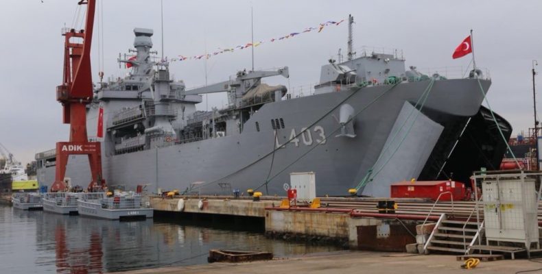 Υπερσύγχρονο αποβατικό πλοίο απέκτησε η Τουρκία (βίντεο)