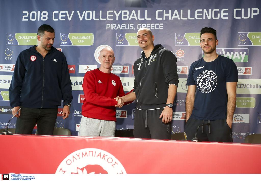 Βόλεϊ: Με όπλο τη δύναμη του ΣΕΦ ο Ολυμπιακός κόντρα στη Ραβένα