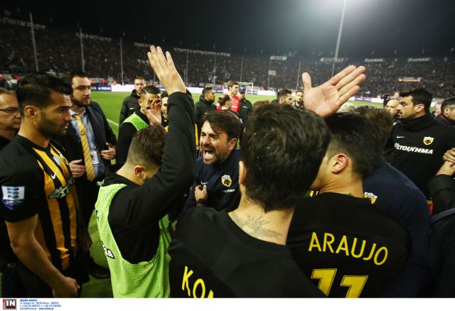 Μετωπική ΑΕΚ – Σκουτέρη μετά την απόρριψη   του αιτήματος εξαίρεσης