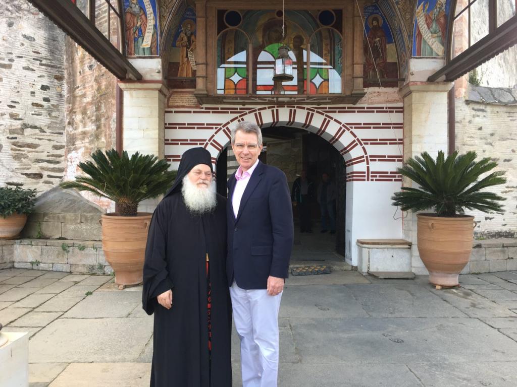 Στο Αγιον Ορος ο Τζέφρι Πάιατ