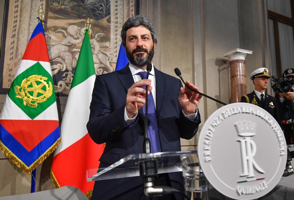 Ιταλία: Στον πρόεδρο της Βουλής η διερευνητική εντολή