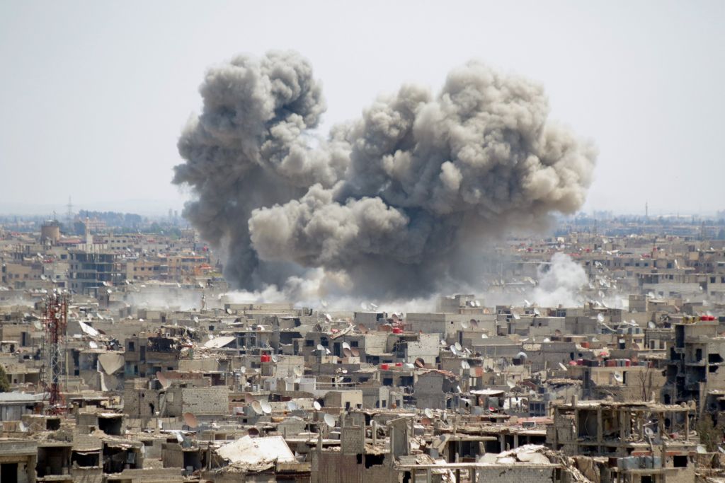 Η Συρία κατέρριψε 46 πυραύλους κατά την επίθεση των ΗΠΑ και των συμμάχων