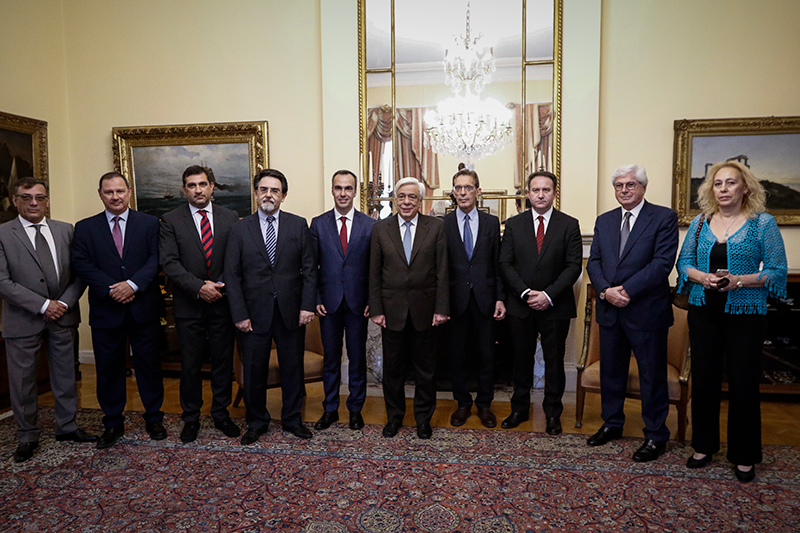 Στο Προεδρικό Μέγαρο ο ΣΕΠΕ