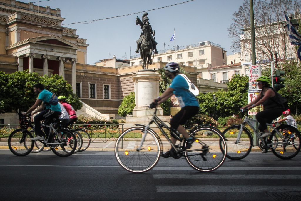 Κλειστό το κέντρο της Αθήνας για τον 25ο Ποδηλατικό Γύρο