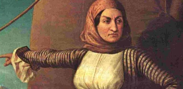 Πρωτοσέλιδο στην Τουρκία η… υποναύαρχος Λασκαρίνα Μπουμπουλίνα