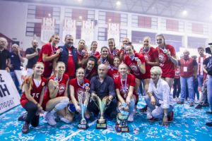 Βόλεϊ: Treble για τα κορίτσια του Ολυμπιακού