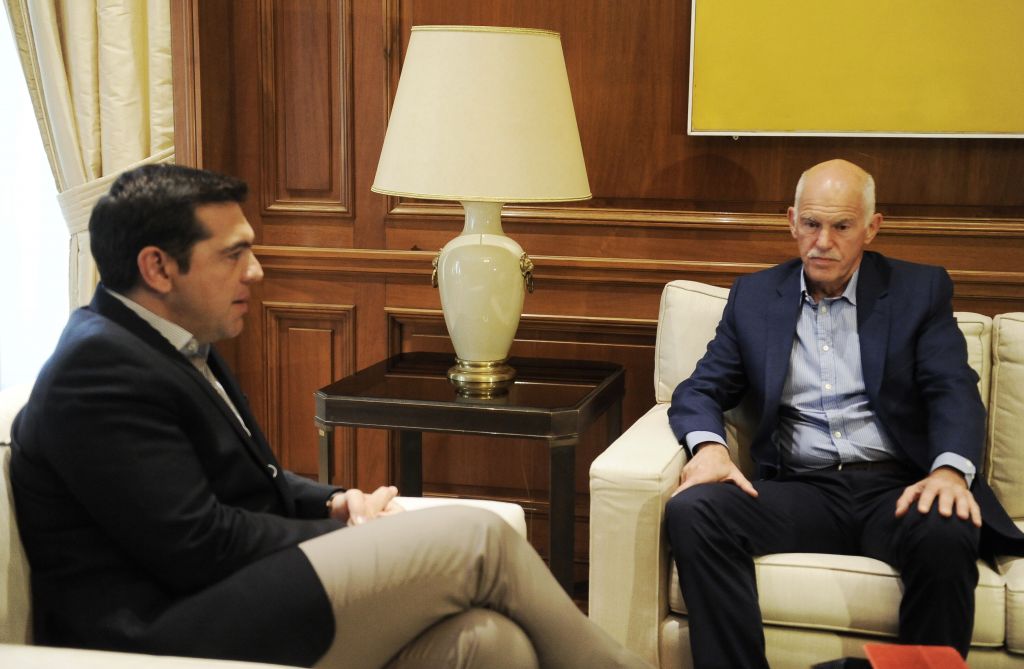 Τα εθνικά θέματα στο επίκεντρο της συνάντησης Τσίπρα – Παπανδρέου