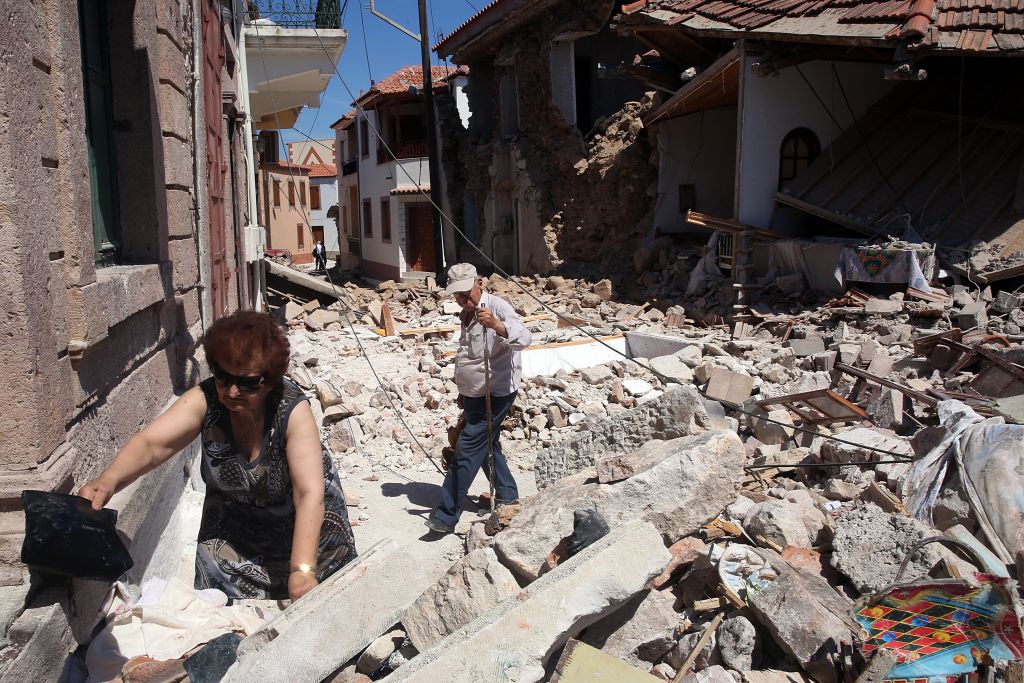 ΕΕ: 1,3 εκατ. για την αποκατάσταση των ζημιών από το σεισμό στη Λέσβο