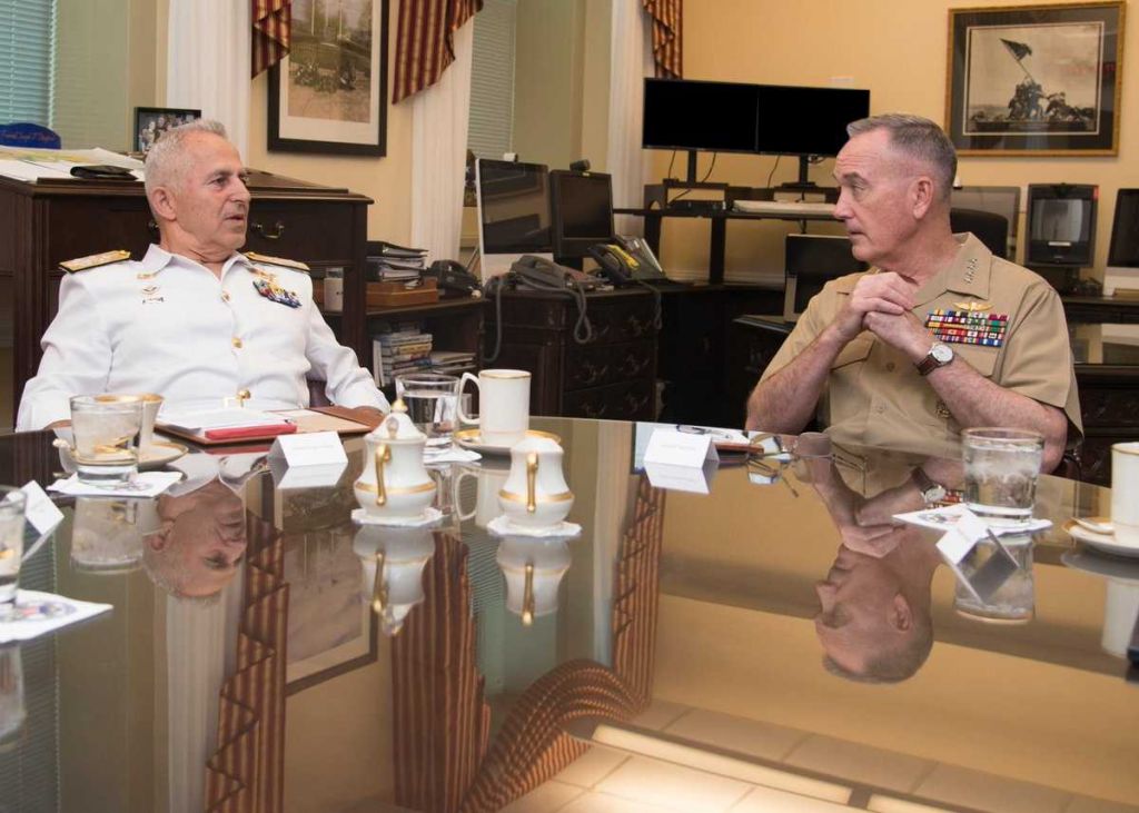 Παραβιάσεις στο Αιγαίο και προσφυγικό συζήτησαν ο Αρχηγός ΓΕΕΘΑ με τον αμερικανό ομόλογό του