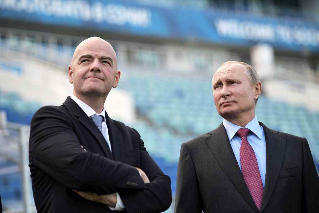 Ινφαντίνο: «Η Ρωσία είναι απόλυτα έτοιμη για το Μουντιάλ»